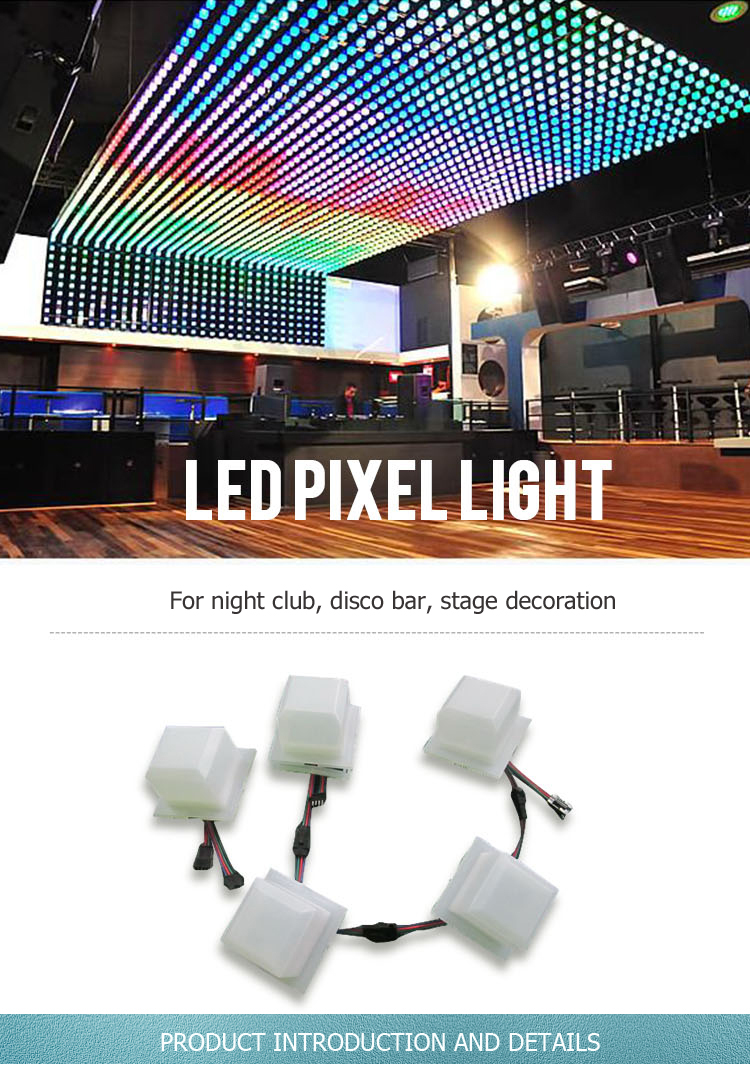 led point light source, ceiling and wall mounted full color